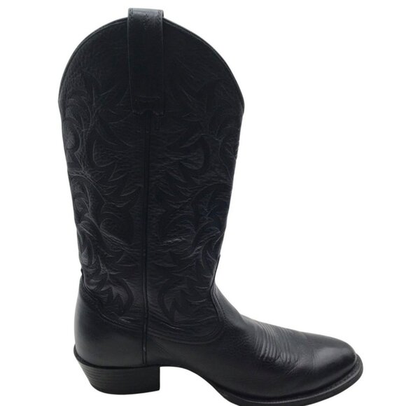 Ariat Mens Black Heritage Leather Western Boots US 11D Style 34770 main image 8